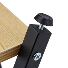 UNBRANDED Visok cvetlični podstavek z 2 policama 