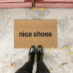 UNBRANDED Predpražnik iz kokosovih vlaken "Nice shoes" 