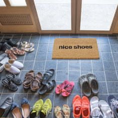 UNBRANDED Predpražnik iz kokosovih vlaken "Nice shoes" 