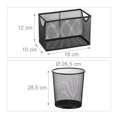 UNBRANDED Namizni organizator iz 5 delov 