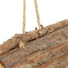 UNBRANDED Lesena ptičja krmilnica z vzmetenjem 