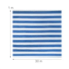 UNBRANDED Zaščita zasebnosti 1 m modro-bela 
