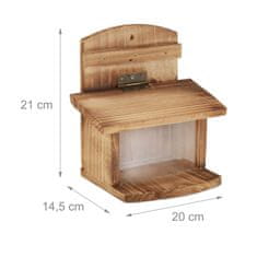 UNBRANDED Krmilnica za veverice - komplet 2 kom 