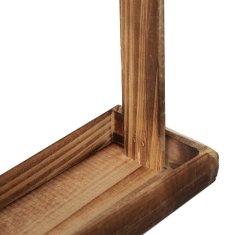 UNBRANDED 2x leseni ptičji krmilnici 