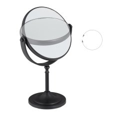 UNBRANDED Povečevalno ogledalo črno 