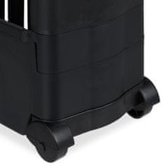 UNBRANDED Ozek voziček s 3 policami 