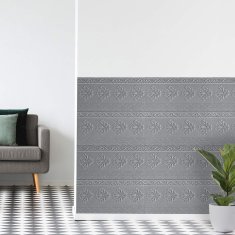 UNBRANDED Dekorativni baročni plastični set 10 kom 