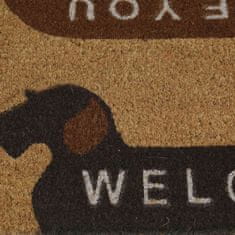 UNBRANDED Predpražnik iz kokosovih vlaken "Welcome/See You" 