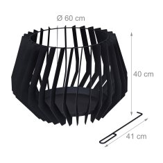 UNBRANDED Gasilska košara z gasilskimi vilicami 