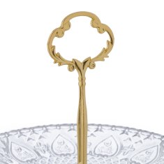 UNBRANDED 2-stopenjski stekleni etagere 