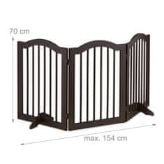 UNBRANDED Rjava varnostna vrata 70 cm 