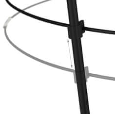 UNBRANDED Opora za rastline 76 cm črna, komplet 2 kom 
