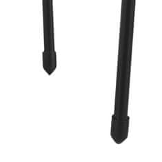 UNBRANDED Opora za rastline 76 cm črna, komplet 6 kom 