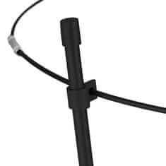 UNBRANDED Opora za rastline 76 cm črna, komplet 2 kom 