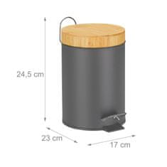 UNBRANDED Vedro na pedala 3 litre 