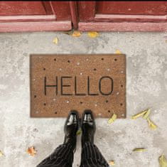 UNBRANDED Predpražnik iz kokosovih vlaken "Hello" 