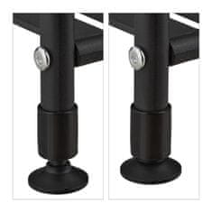 UNBRANDED Ozek talni regal s 4 policami 