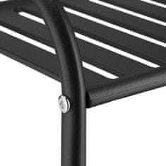 UNBRANDED Ozek talni regal s 4 policami 