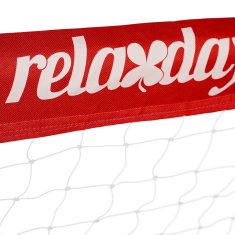 UNBRANDED 2 kos. nogometni gol v rdeči barvi 