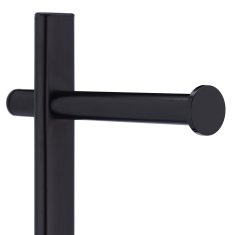 UNBRANDED WC stojalo črno 