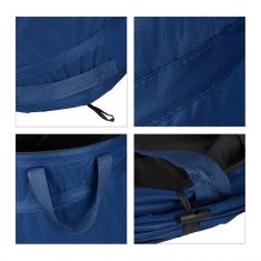 UNBRANDED 3 kos. vrtne vreče 85-litrske modre 