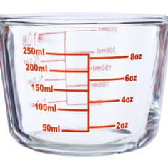 UNBRANDED Stekleni merilni vrč 250 ml 