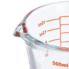 UNBRANDED Stekleni merilni vrč 500 ml 