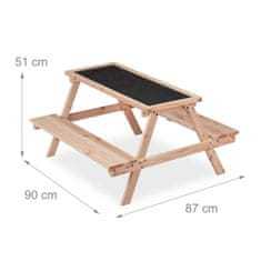 UNBRANDED Mizica za otroke s tablo 