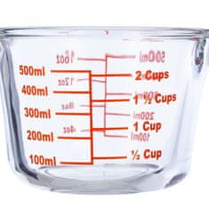 UNBRANDED Stekleni merilni vrč 500 ml 