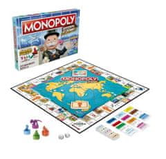 HASBRO MONOPOL OKOLI SVETA POTOVANJE CZ RAZLIČICA