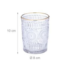 UNBRANDED Vintage kozarci 30 cl set 4 
