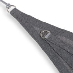 UNBRANDED Sun sail polietilensko trikotno sivo 