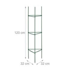 UNBRANDED Set opornikov za rastline 4.120 cm 