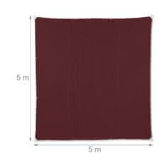 UNBRANDED Sun sail kvadratno rjava 