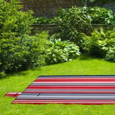 UNBRANDED Piknik odeja 300 x 200 cm črtasta 
