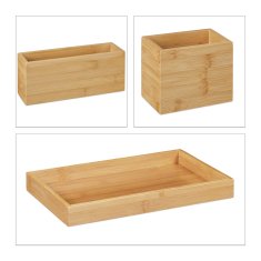 UNBRANDED 4-delni namizni set za shranjevanje 