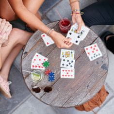 UNBRANDED Kovček za poker s 100 žetoni 
