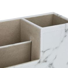 UNBRANDED Namizni organizator v videzu marmorja 