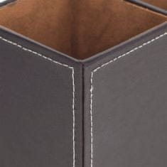 UNBRANDED Namizni organizator umetno usnje 