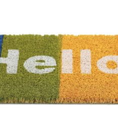 UNBRANDED Kokos predpražnik "Hello" mavrica 