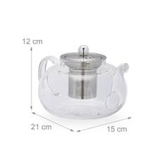 UNBRANDED Čajnik s cedilom 1 l 