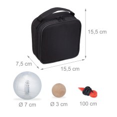 UNBRANDED 4 balinarske žoge v kompletu 