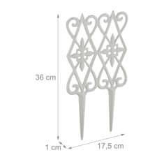 UNBRANDED Akcijska ograja Romantic 2 panelna 