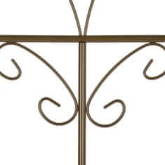 UNBRANDED Rešetka 150 cm komplet 2 rjava 