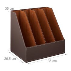 UNBRANDED Zbiralnik nabojnikov s 4 predelki 