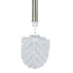 UNBRANDED Set 3 WC ščetk bele barve 