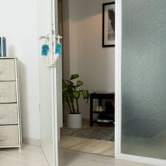 UNBRANDED Zaščitna sponka za vrvico za vrata v kompletu 2 modra 
