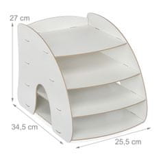 UNBRANDED Predal za dokumente s 4 predelki 