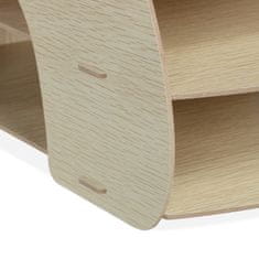UNBRANDED Predal za dokumente s 4 predelki 