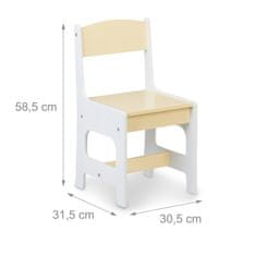 UNBRANDED Sedežna skupina za otroke s tablo 
